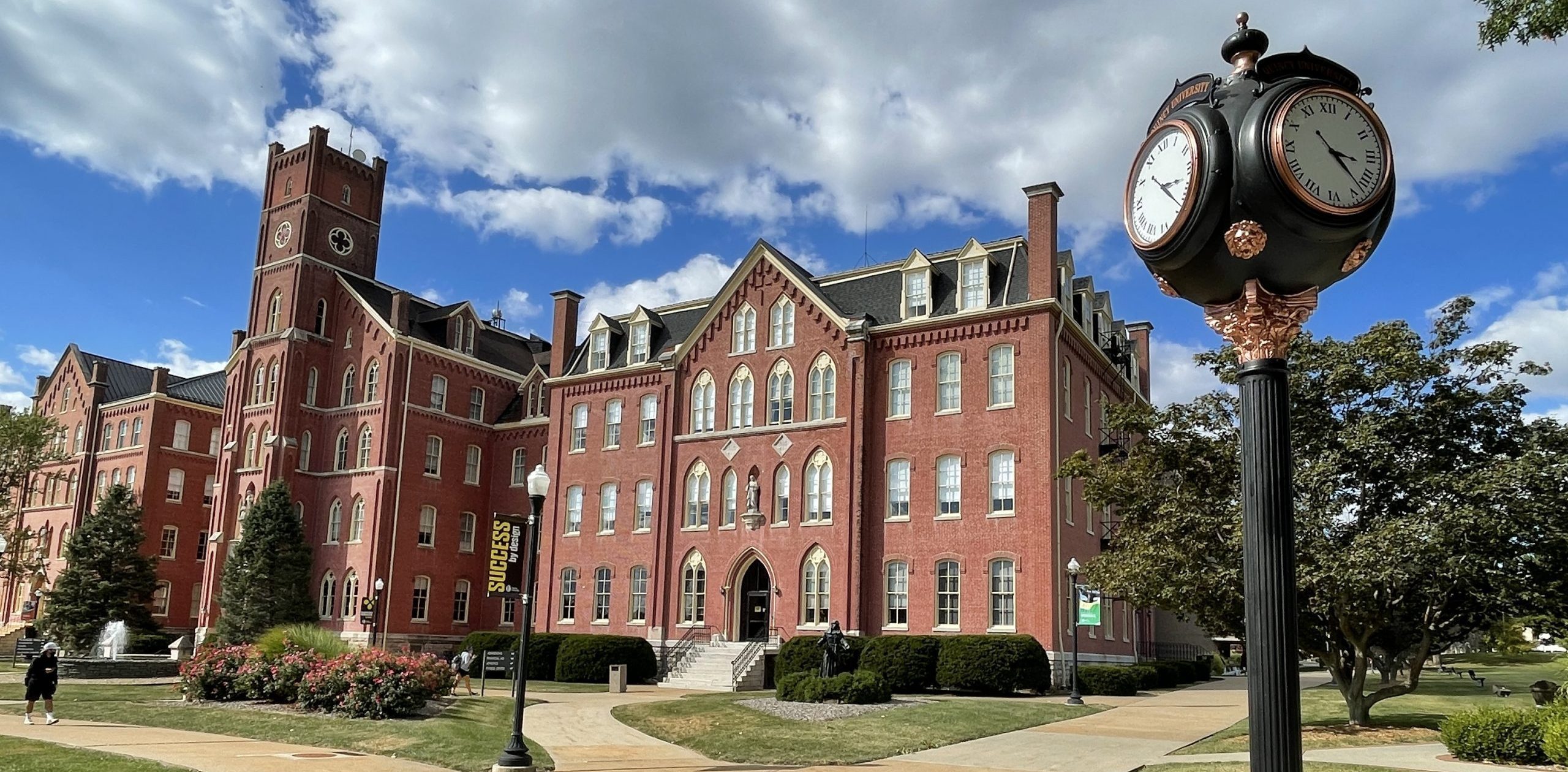 Quincy University Dedicates New Campus Landmark | Quincy University